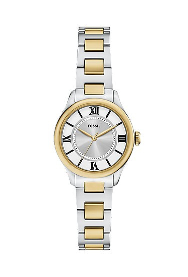 Gilmore Three-Hand Two-Tone Stainless Steel Watch | Fossil (US)