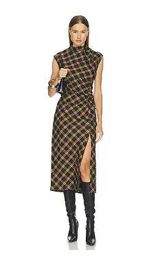 Sanctuary Autumn Edit Dress in Autumn Goldie Plaid from Revolve.com | Revolve Clothing (Global)
