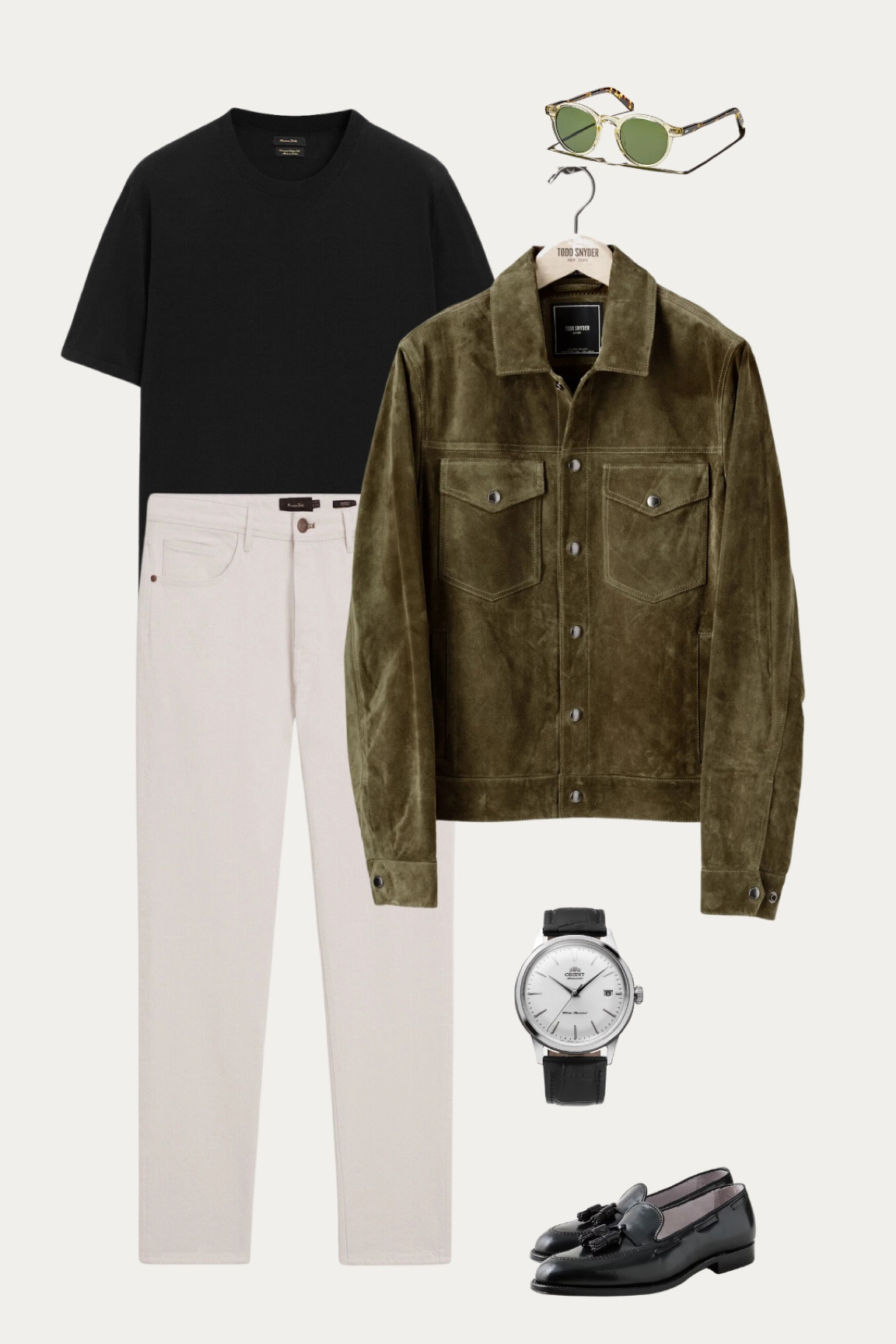 Smart shirt jacket outfit for spring.

#LTKmens