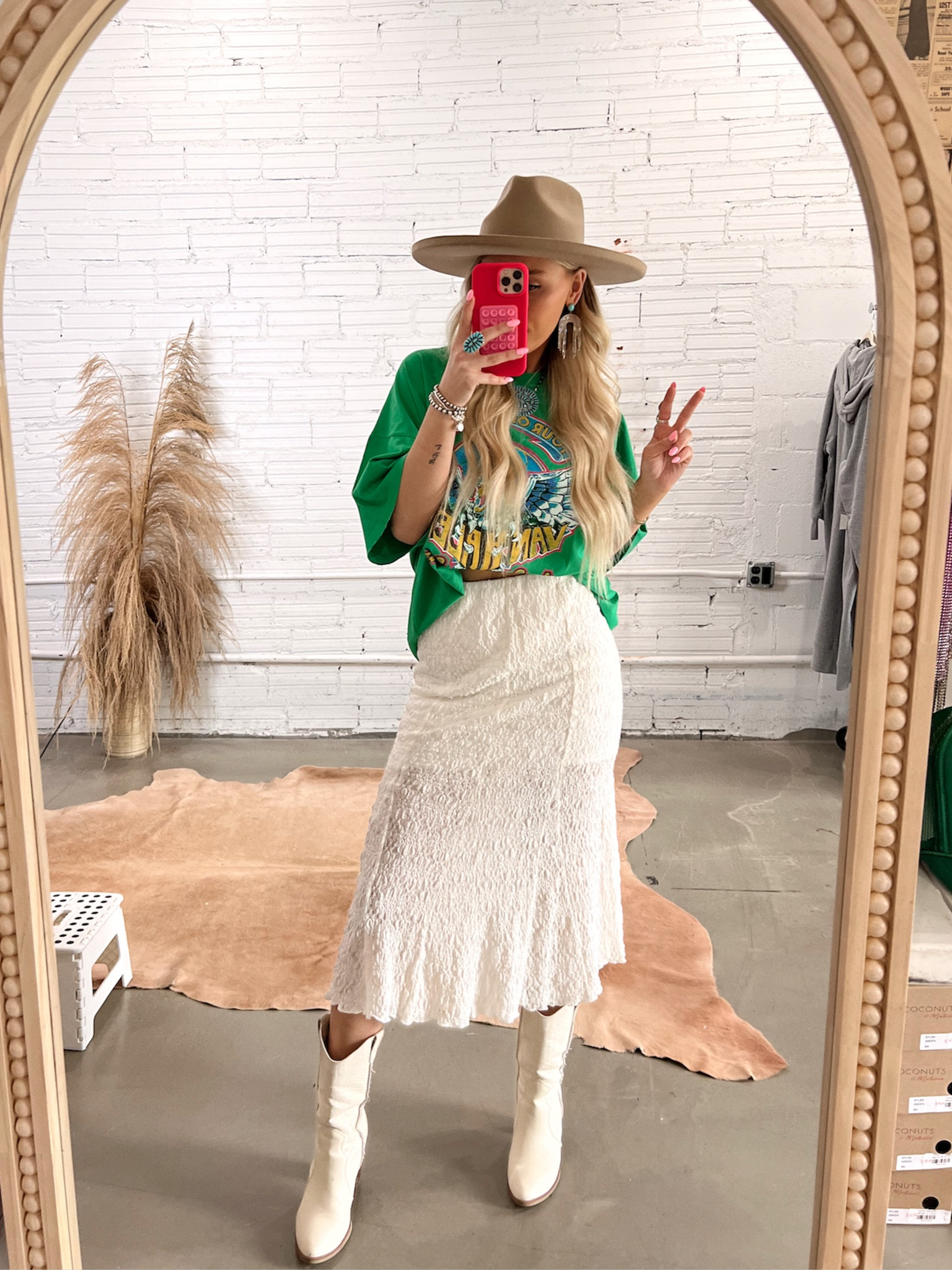 western boho outfit 
