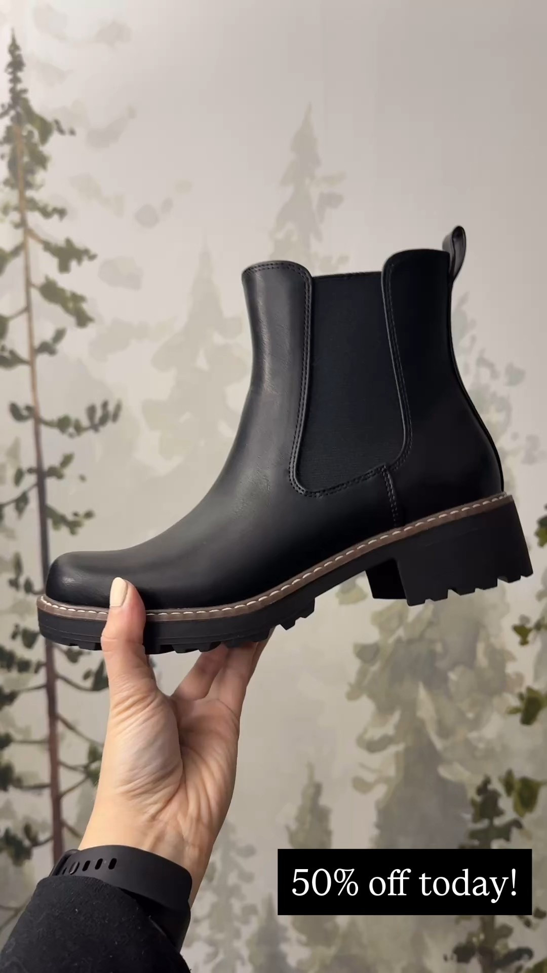 These boots are 50% off today, making them $21! Target has a ton of other boots on sale for 50% off too! 

#LTKCyberWeek #LTKFindsUnder50 #LTKSaleAlert