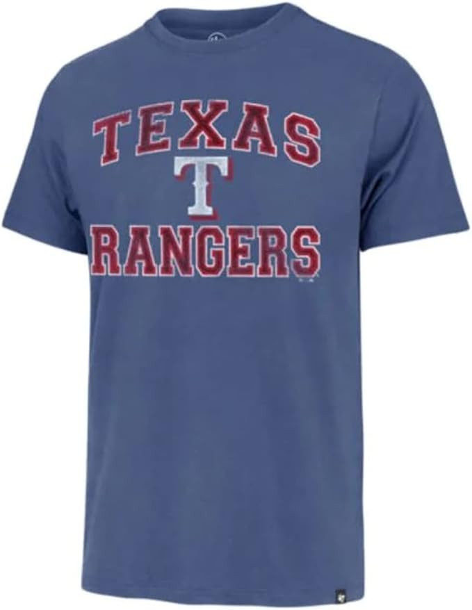 MLB Men's Union Arch Franklin Team Color Primary Logo Word Mark T-Shirt | Amazon (US)