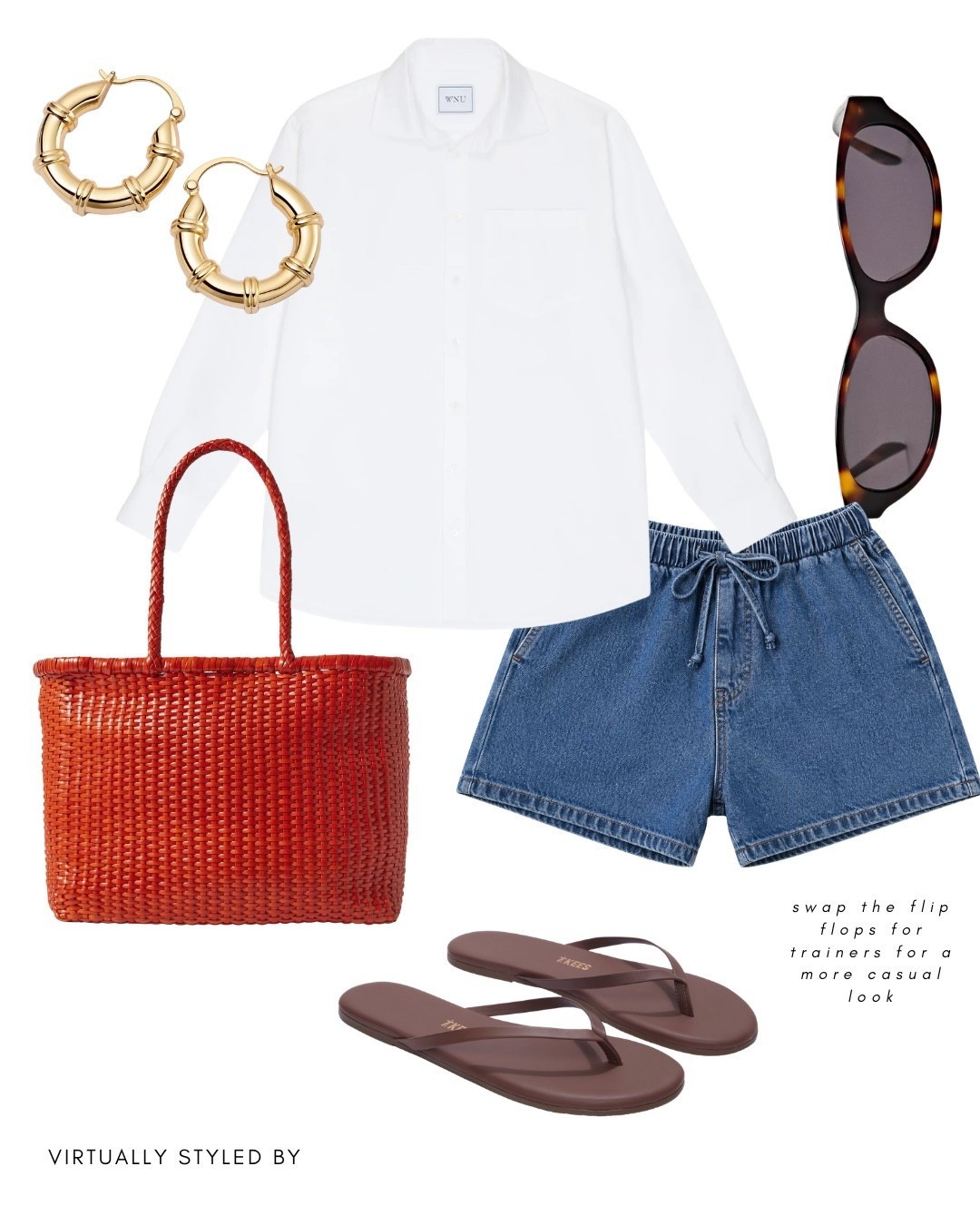 Ways to wear drawstring denim shorts for spring summer 

#LTKuk #LTKsummer #LTKspring