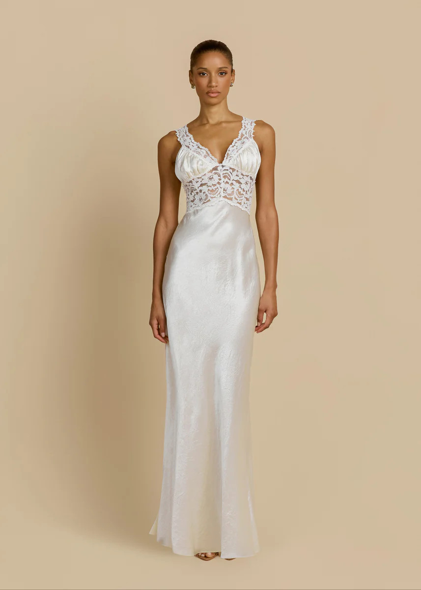 EVELINE DRESS IVORY | ARCINA ORI