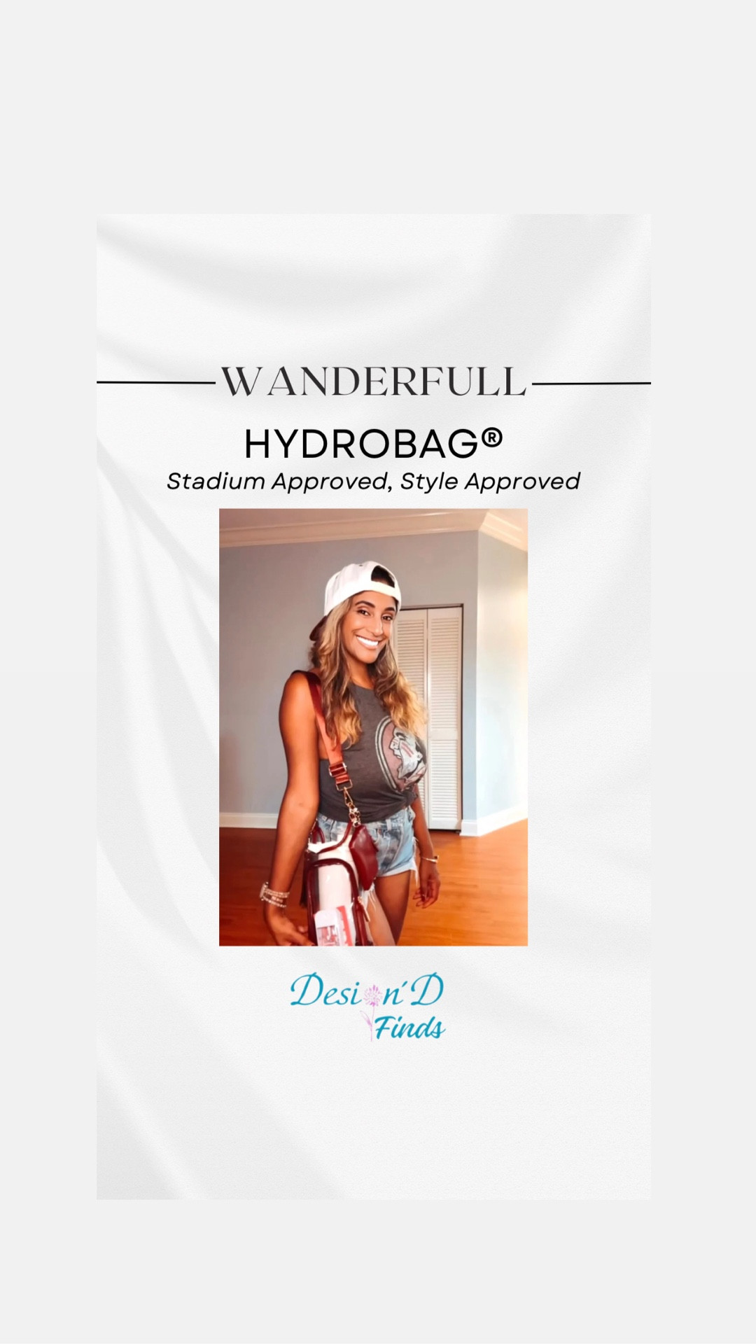 Clear, chic, and game day ready 🏈🎶 The WanderFull HydroBag® keeps your hands free while carrying the essentials — water bottle, phone, keys, and the matching card wallet for cards and cash.

With pops of team inspired trim, it’s effortless stadium style that feels elevated for football season and concert nights. 🙌🏽

@wanderfullbrand

#GameDayStyle #HydroBag #LTKFinds #WanderFullBrand 

#LTKSeasonal #LTKParties #LTKItBag
