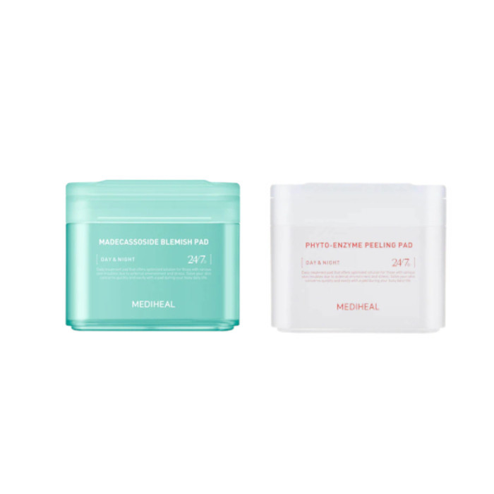 Mediheal - Madecassoside Blemish Pad - 100ea (1ea) + Phyto-Enzyme Peeling Pad - 90ea (1ea) Set | Stylevana
