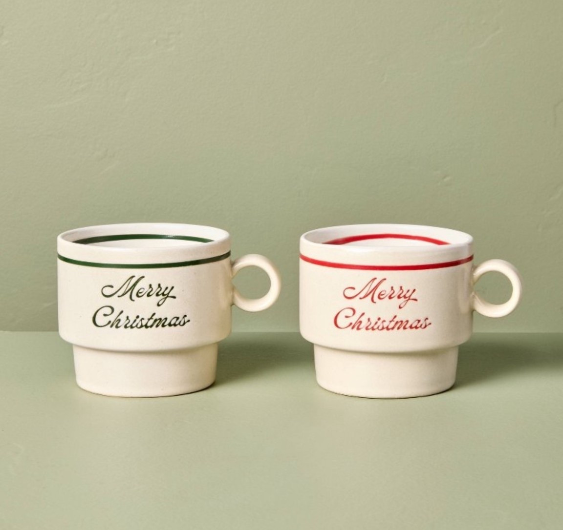 Set of 2 14.5oz 'Merry Christmas' Holiday Mug Green/Red - Hearth & Hand™ with Magnolia

#LTKGiftGuide #LTKmorningroutine #LTKHoliday