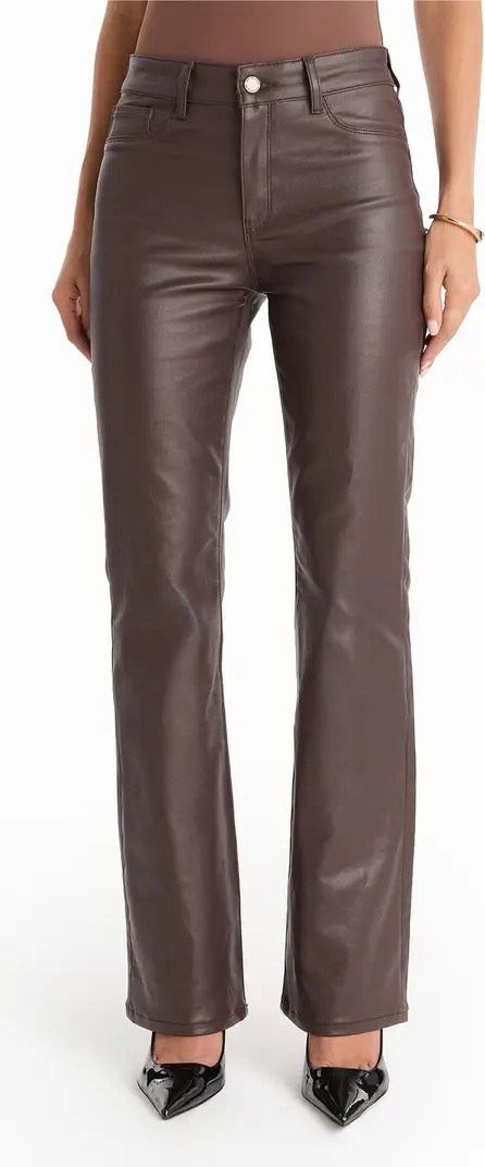 Aria Coated Flare Jean | Nordstrom