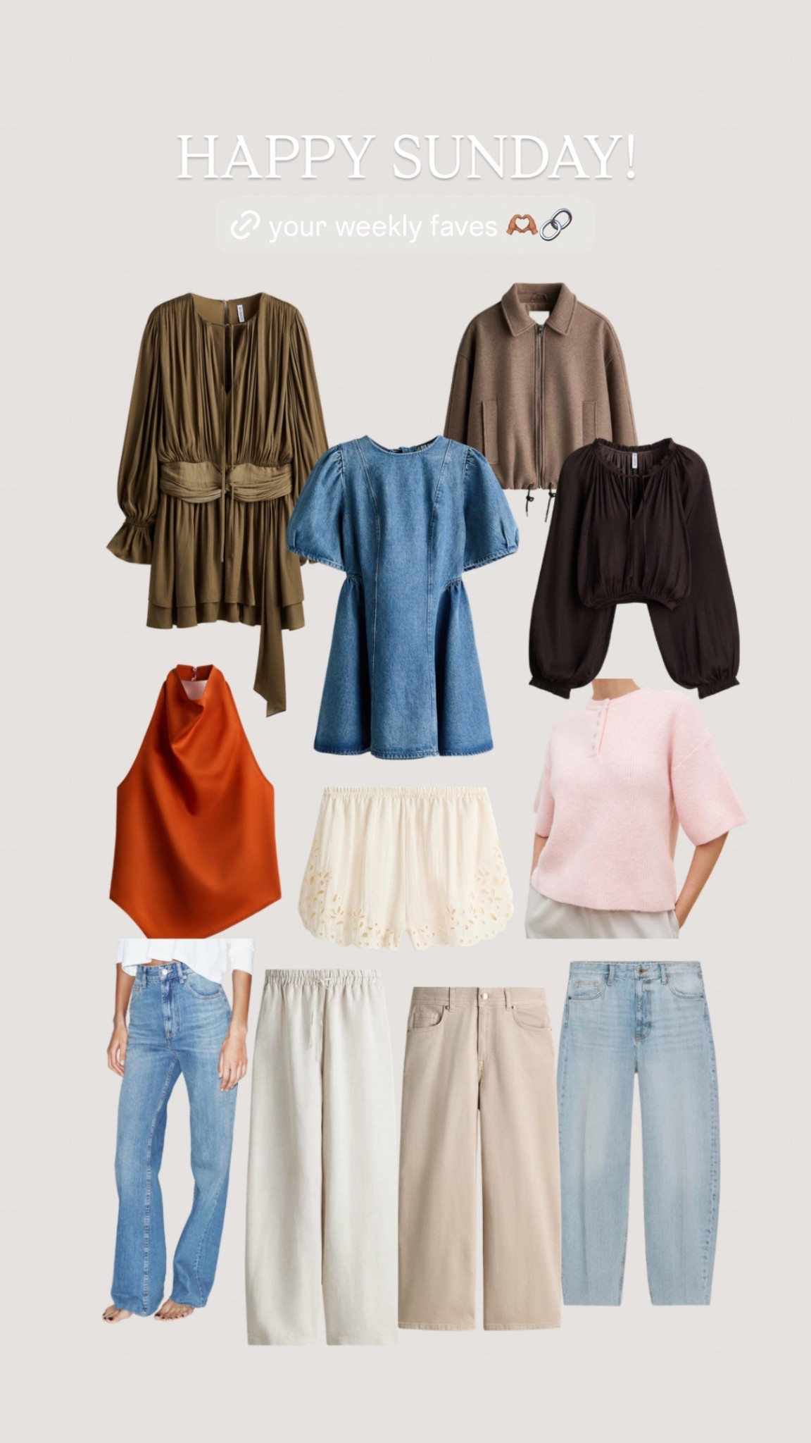 Your weekly faves 🫶🏽

#LTKeurope #LTKspring #LTKstyletip