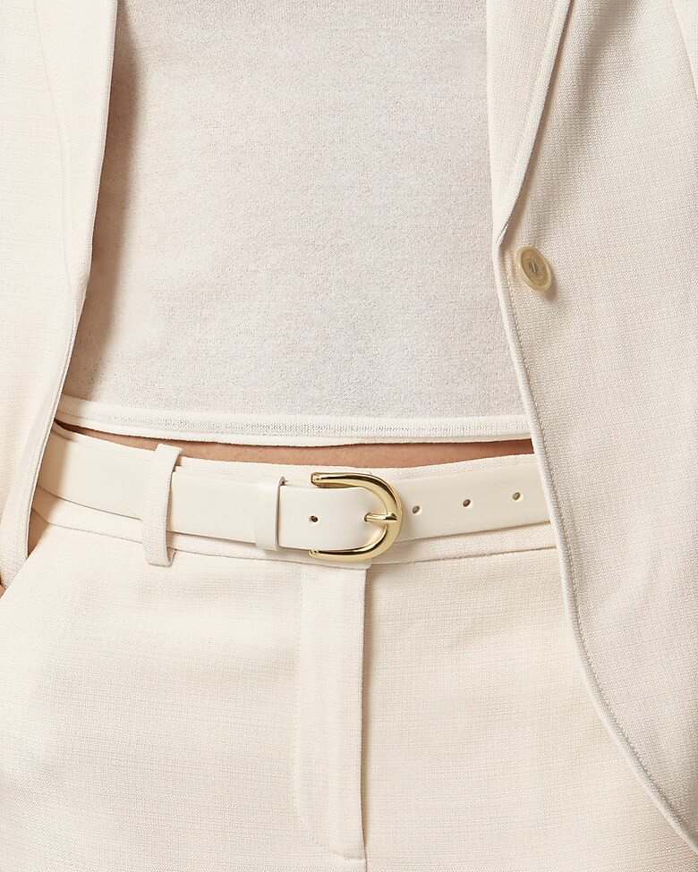 Classic belt in Italian leather | J. Crew US