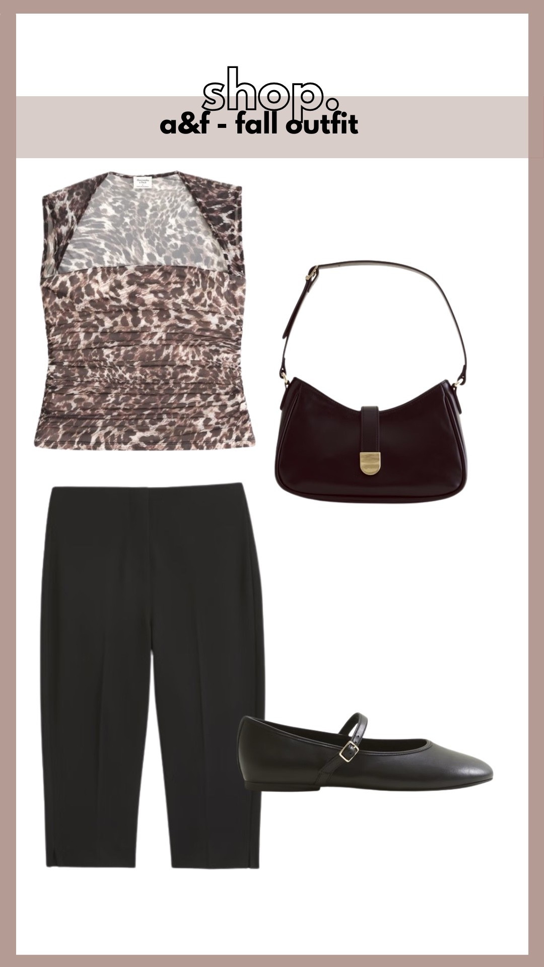 Abercrombie outfit, fall outfit, date night outfit, leopard print, capri pants, flats, a&f outfit 

#LTKParties #LTKStyleTip #LTKFindsUnder100