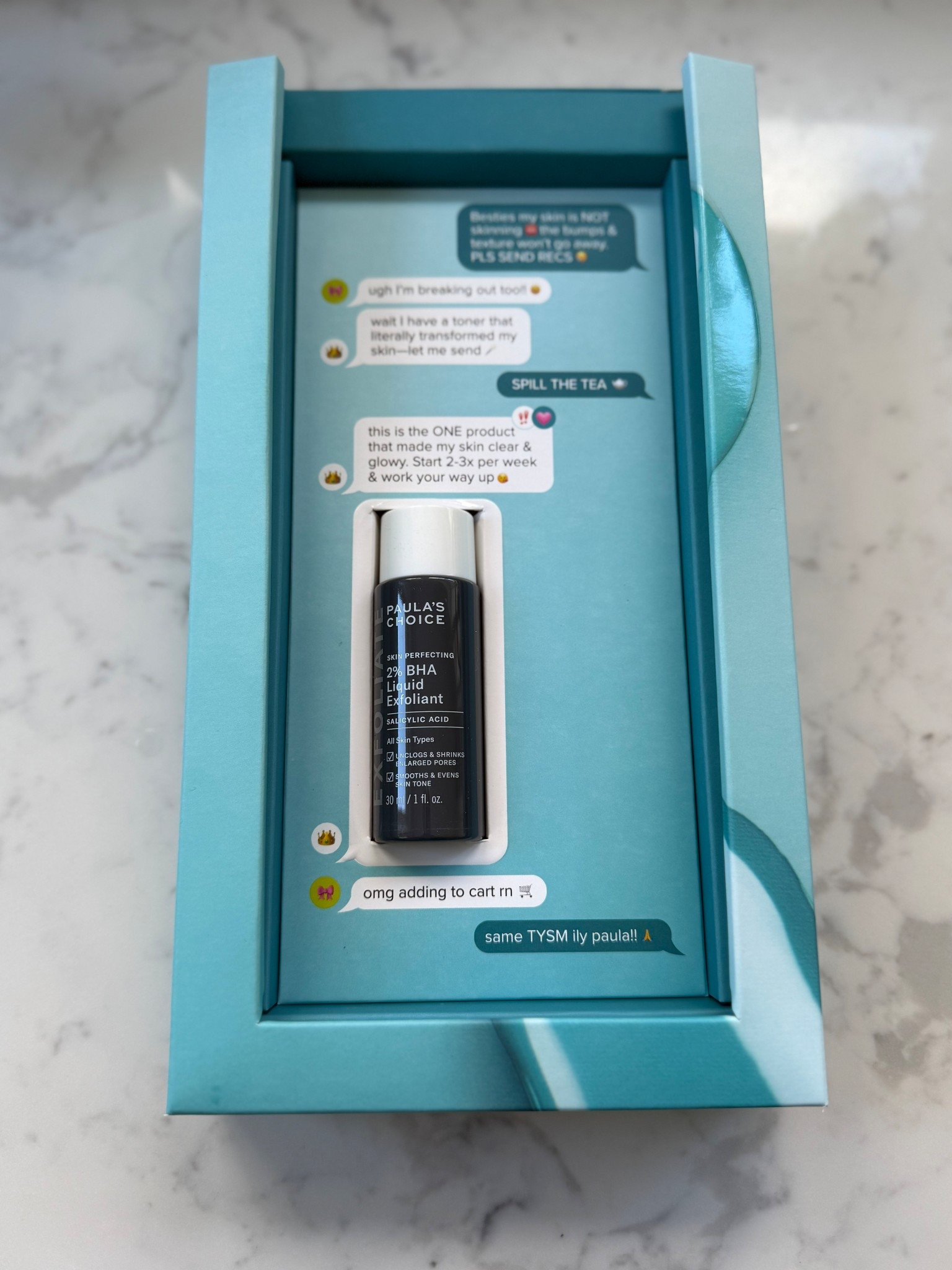 Unboxing. Have you tried this exfoliating with 2% Salicylic acid and green tea? It’s the brand’s best seller for a reason!

#LTKFindsUnder50 #LTKOver40 #LTKBeauty