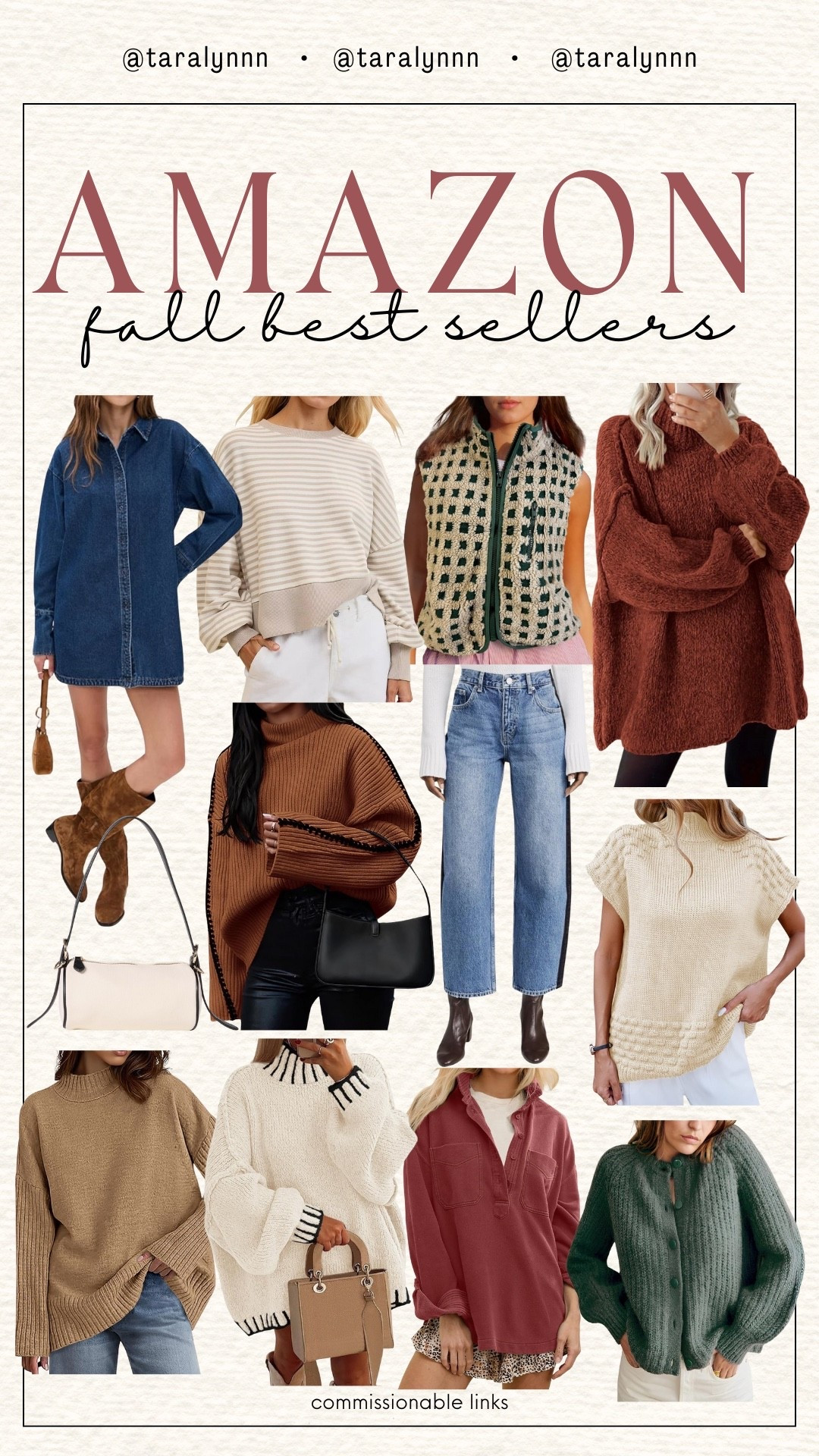 Amazon Fall Best Selling Clothing Finds 

#amazon #fall #bestselling #clothing #sweater #matchingset #sneakers #jacket #shoes #bag #jeans #outfit 

#LTKFamily #LTKStyleTip #LTKFindsUnder50