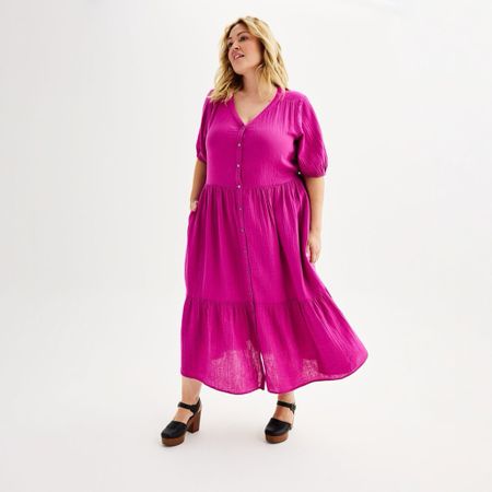 Beautiful plus size dress to keep you feeling beautiful throughout the summer  

#LTKwedding #LTKplussize #LTKparties