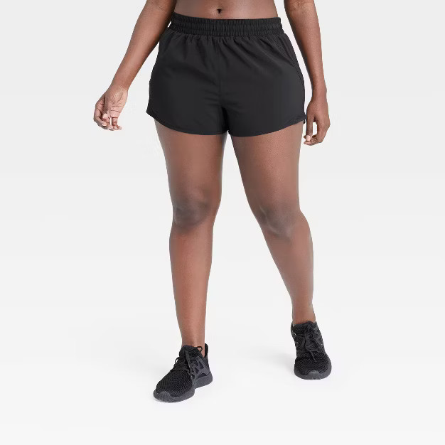 Women's Mid-Rise Run Shorts 3" - All in Motion™ | Target