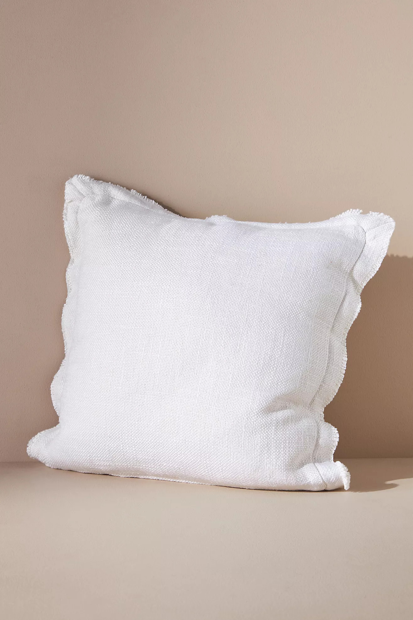 Luxe Linen Blend Pillow | Anthropologie (US)