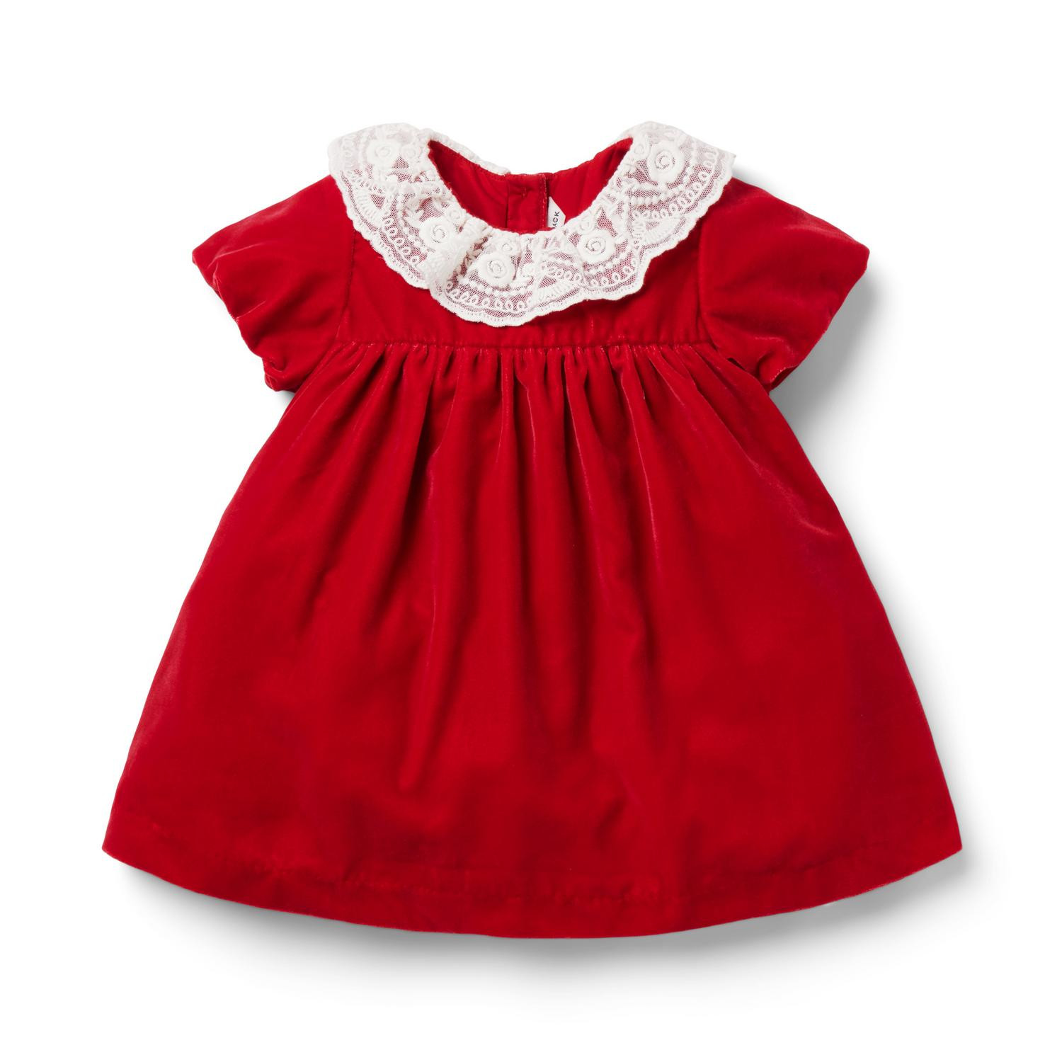 Baby Velvet Collared Dress | Janie and Jack