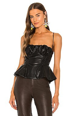 LPA Cherie Top in Black from Revolve.com | Revolve Clothing (Global)