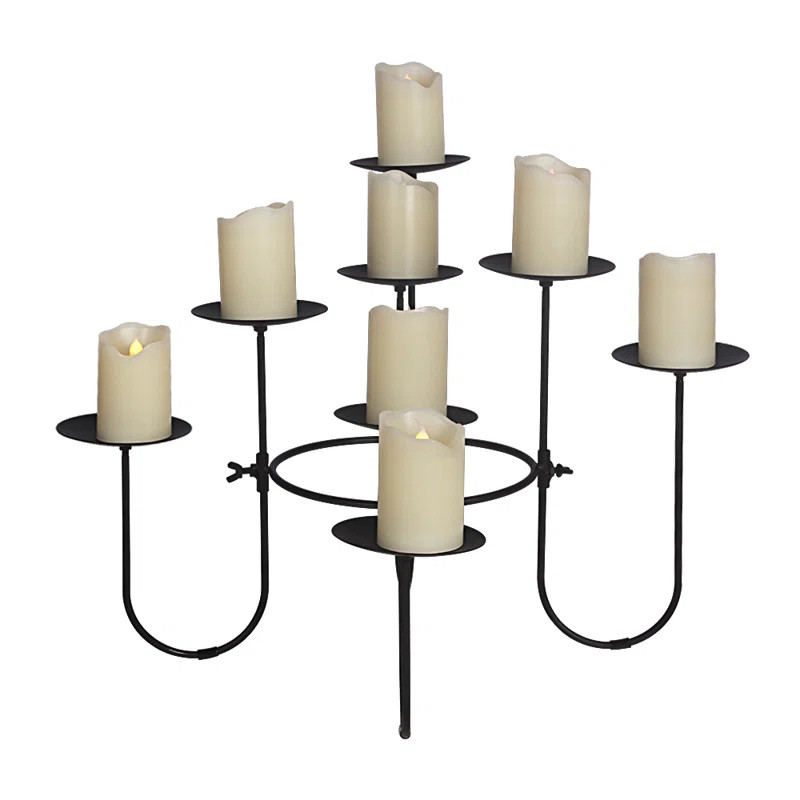 Iron Fireplace Candelabra | Wayfair North America