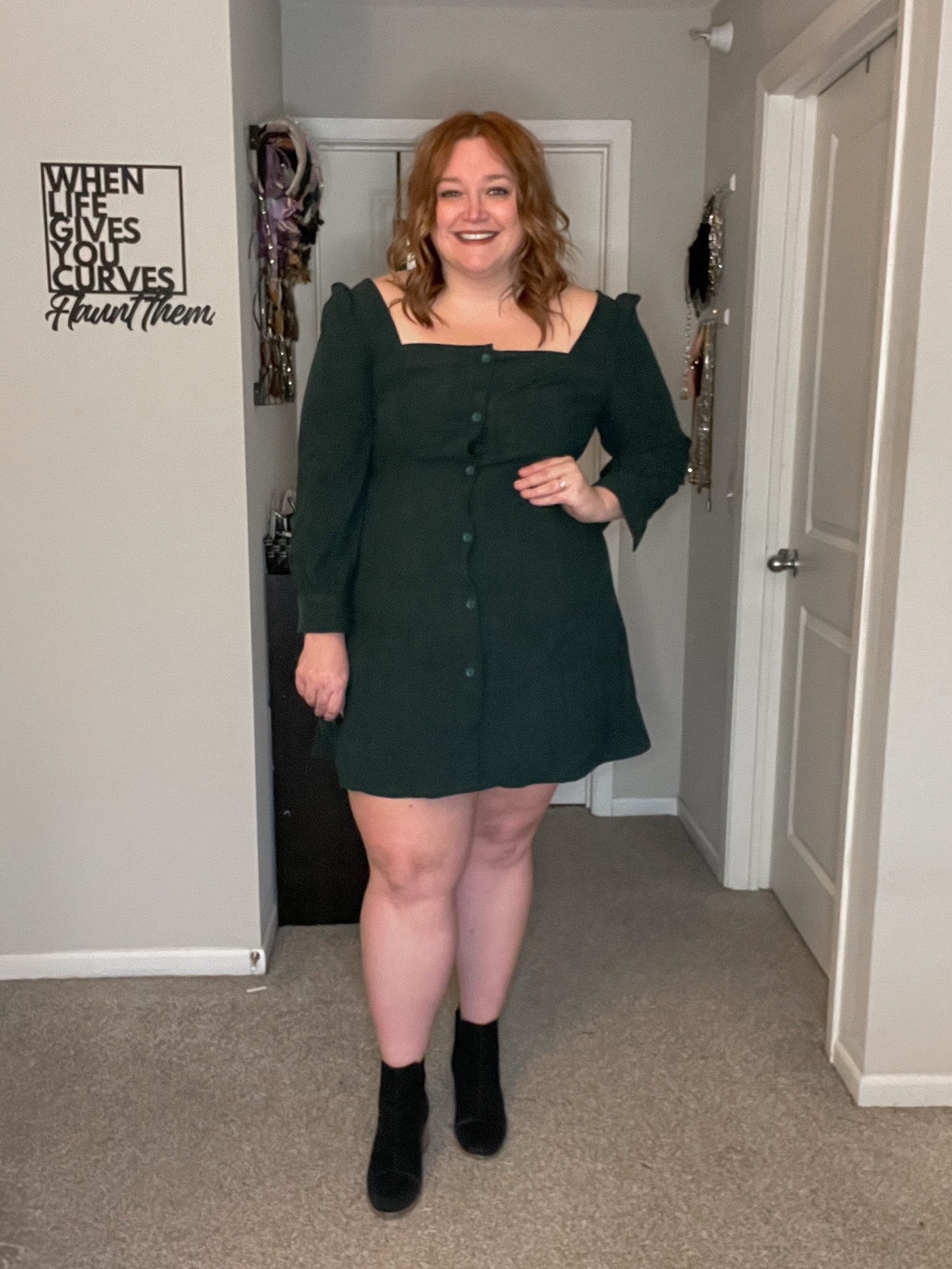 Phthalo green is so dreamy 

#LTKMidsize #LTKPlusSize #LTKFindsUnder50