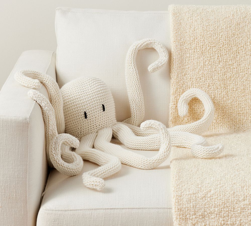 Octopus Shaped Pillow | Pottery Barn (US)
