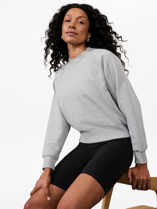 Forever Fleece Relaxed Crew Sweatshirt | Athleta
