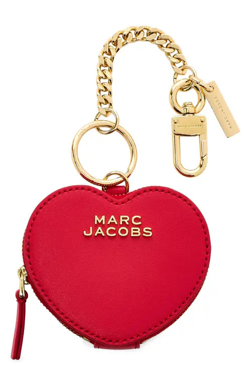 Marc Jacobs The Heart Pouch Bag Charm in True Red at Nordstrom | Nordstrom