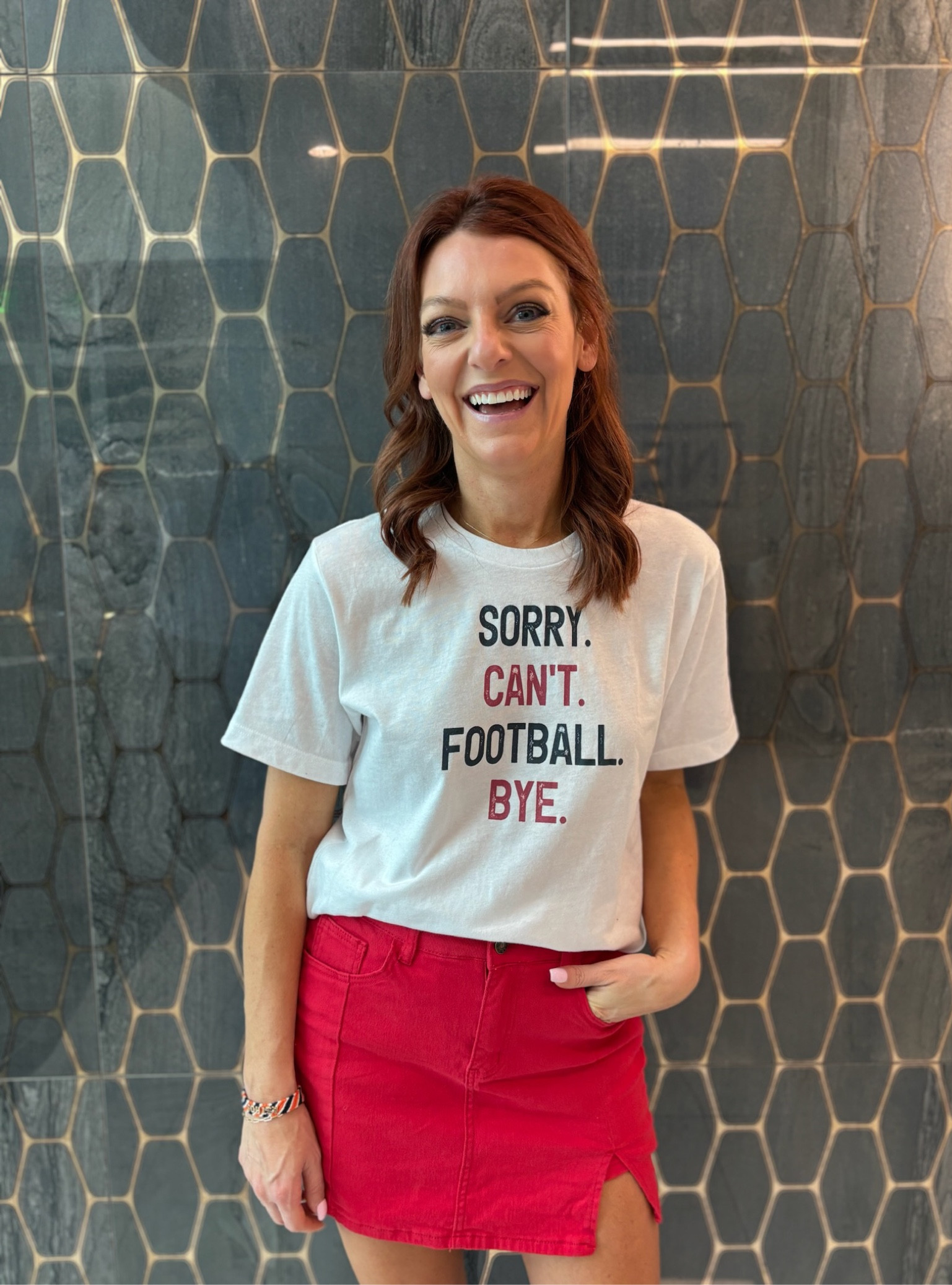 Football 🏈!!! Wearing medium in shirt and skort. 

#LTKFallSale #LTKSeasonal #LTKStyleTip