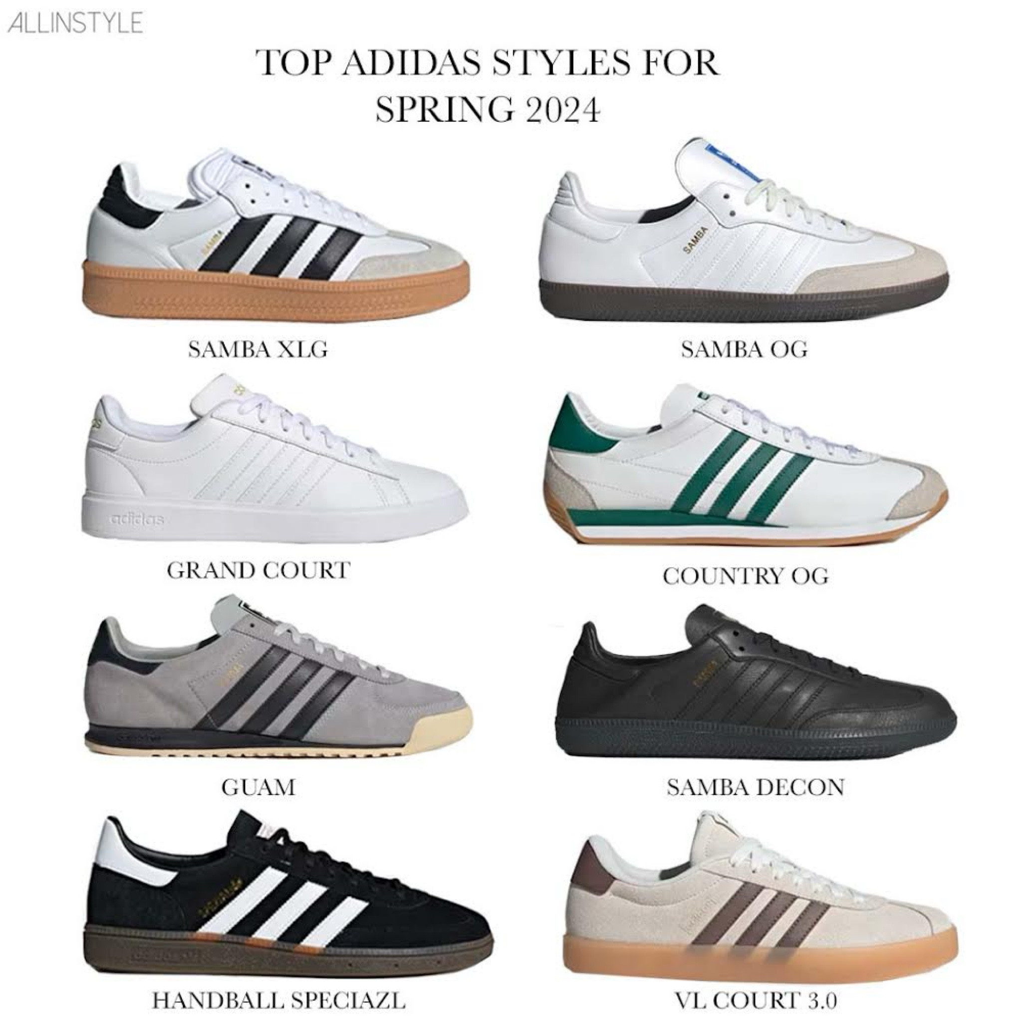Adidas Styles For Spring 2024 

#LTKshoecrush #LTKSeasonal #LTKstyletip