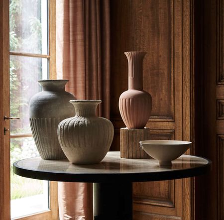I absolutely love this line from crate and barrel! Every vase, decorative bowl and candle holder has such a gorgeous and unique shape! 

#LTKstyletip #LTKFind #LTKhome
