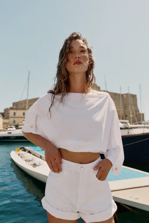 Z1975 MOM FIT SHORTS | Zara US
