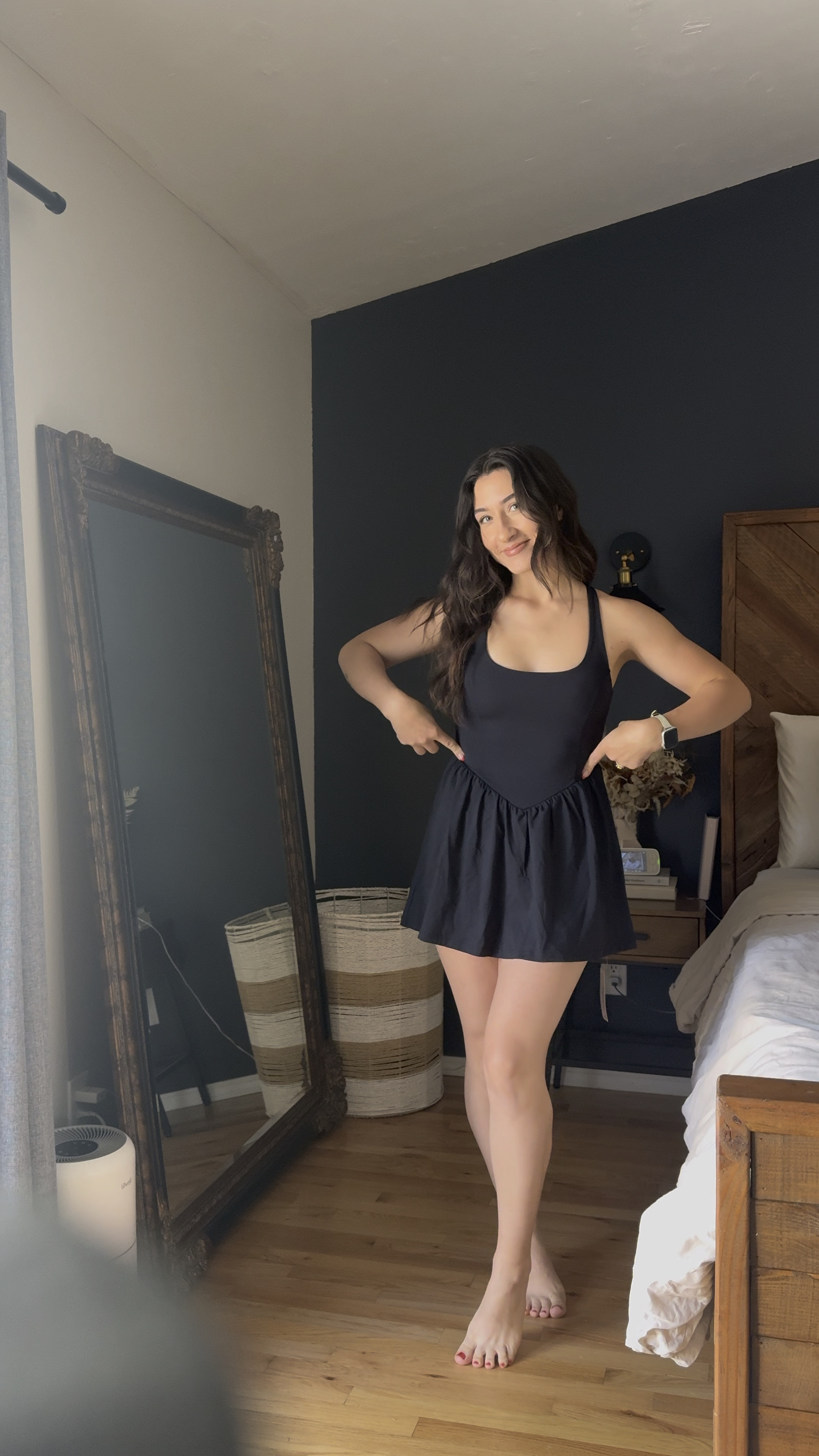 Activewear dress with built in shorts, workout skort dress 

#LTKActive #LTKTravel #LTKFitness