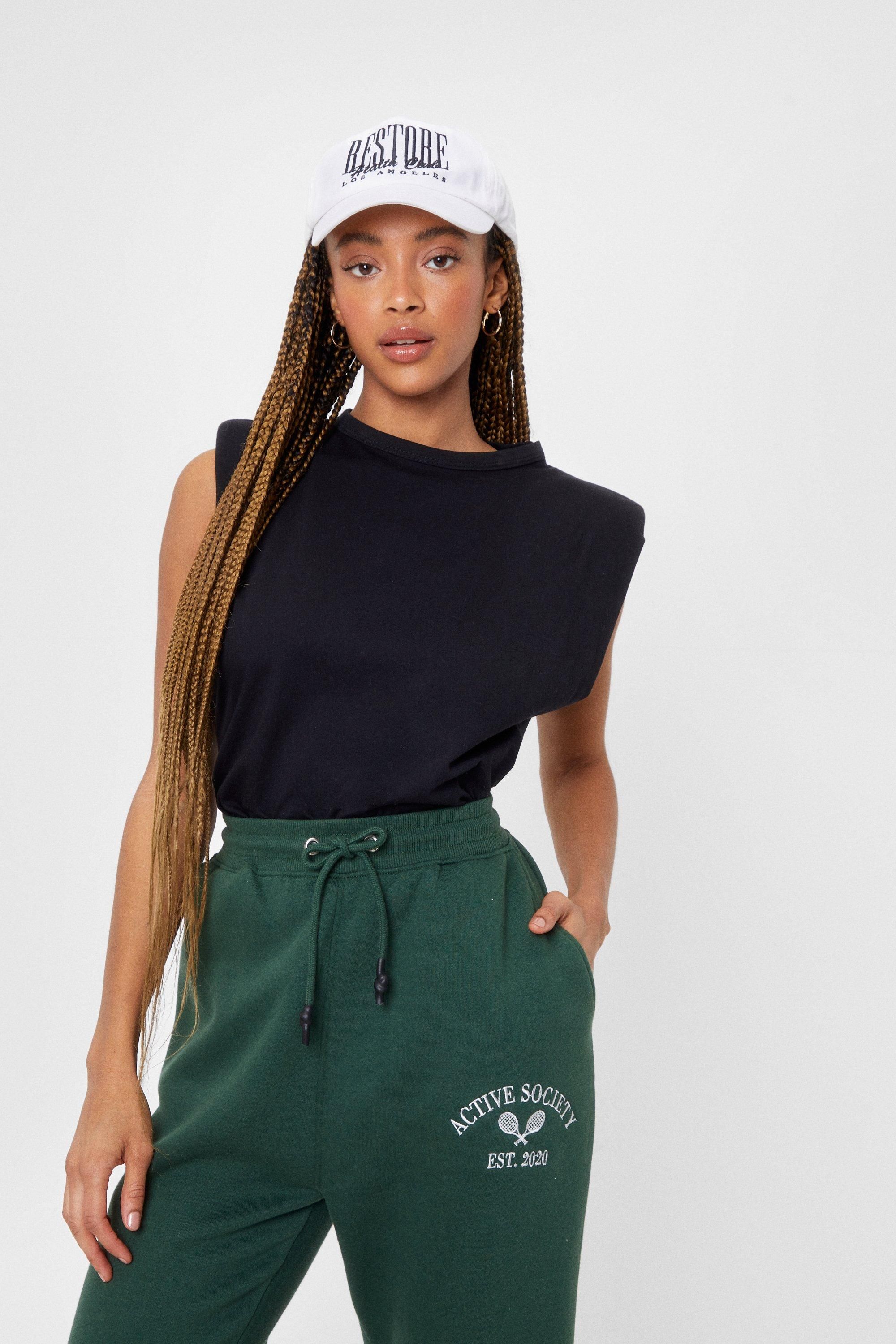 Chip On Your Shoulder Jersey Tank Top | NastyGal (UK, IE)