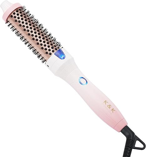 1.25 Inch Curling Iron Brush Ceramic Tourmaline Ionic Hair Curler Hot Brush Create Loose & Volume... | Amazon (US)