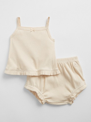 Baby Ribbed Tank Two-Piece Outfit Set | Gap Factory