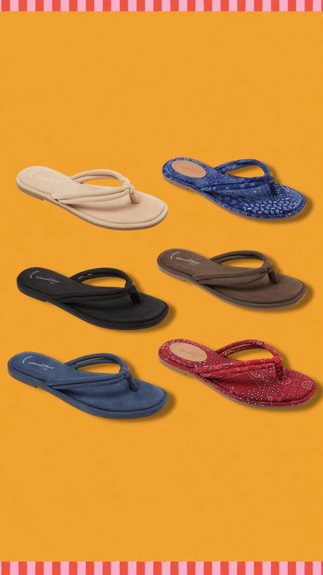 New target sandals