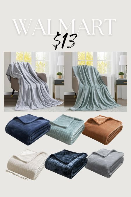 Super soft and plush throws from Walmart for Mother’s Day gifts, Father’s Day gifts or teacher appreciation!