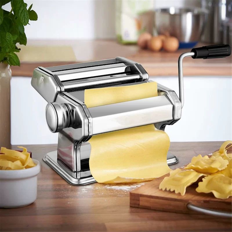 Ancheer Manual Pasta Maker with 4 Attachments | Wayfair North America