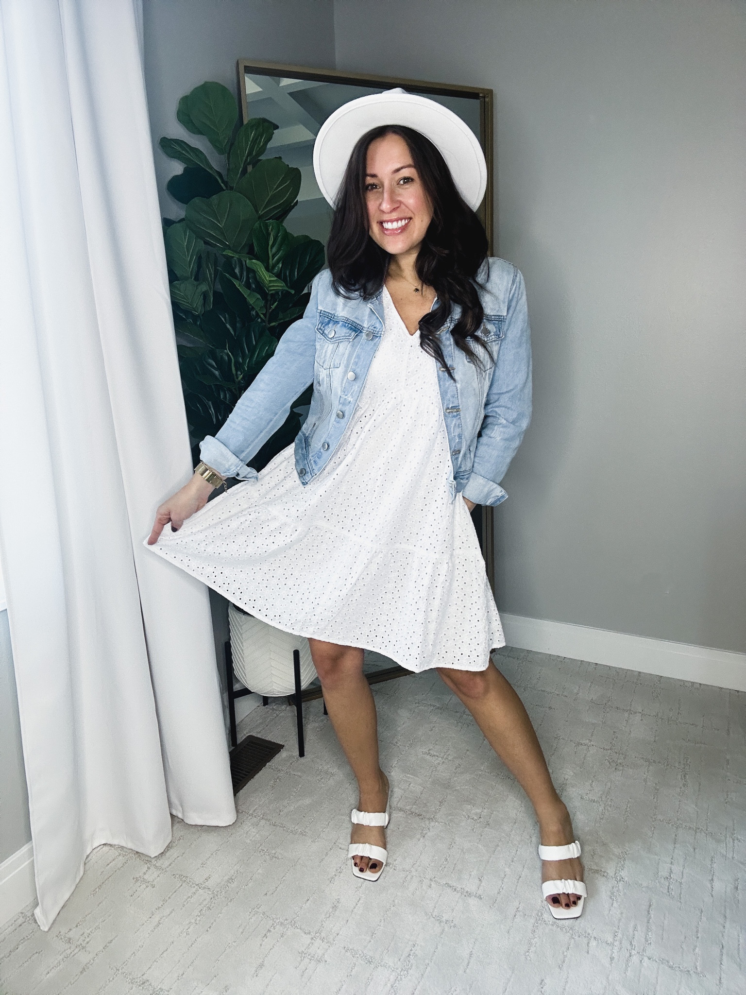 Great for any occasion 🤍✨
•Wearing my true (4-6/S) with room to spare. Size down one for a tight fit 🫶🏼

#LTKwedding #LTKunder50 #LTKunder100