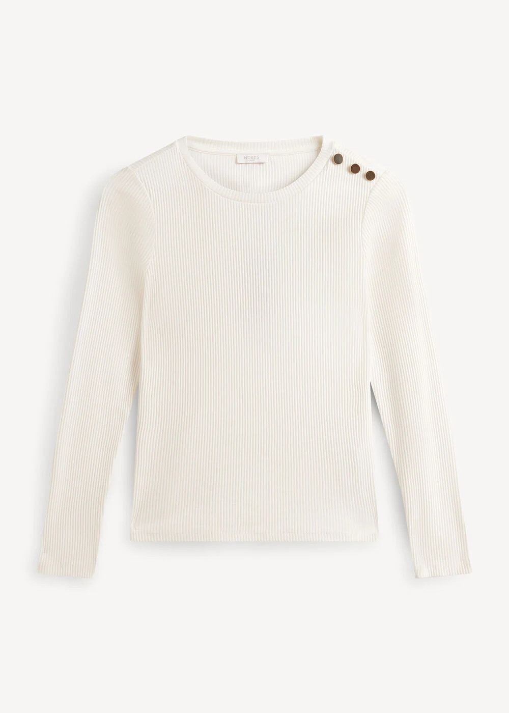Tamsin Ribbed Top | Hobbs