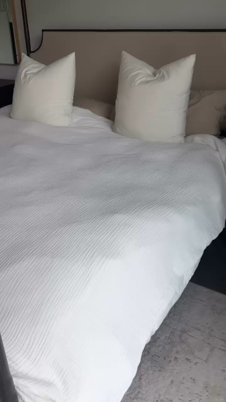 The best bedding from quince! So glad that we took the leap on new bedding. It’s all SO GOOD! 

#LTKHome #LTKmorningroutine #LTKmomlife