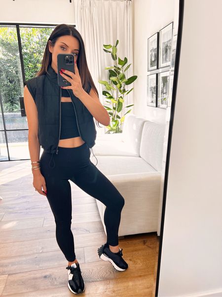 Activewear staples from the NSALE - these leggings are a staple year after year (wearing a small). These sneakers will sell fast! And this best is under $30!!

#LTKFitness #LTKxNSale #LTKunder50