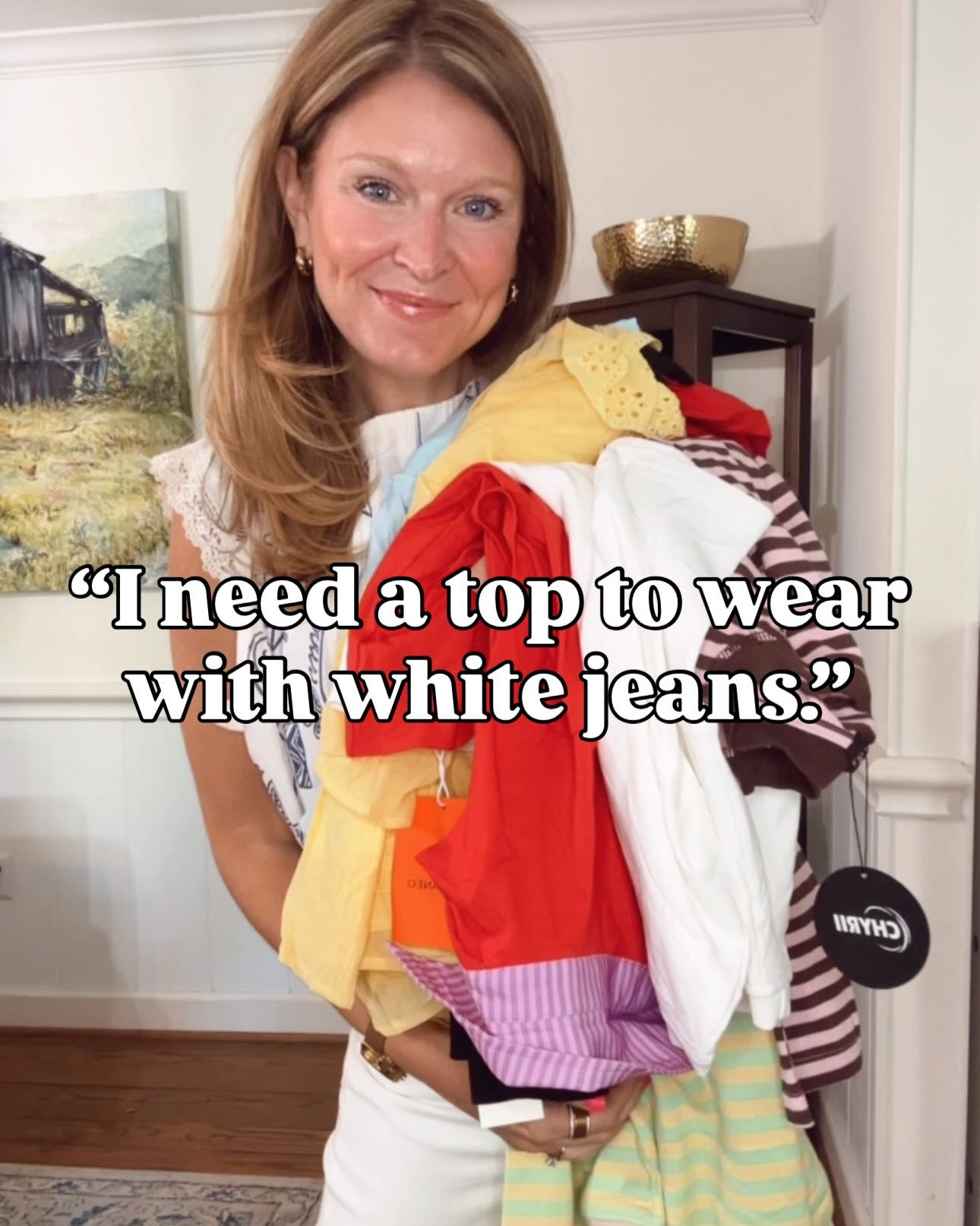 Some of my favorite tops from Amazon, and they all look so cute with my favorite white Levi jeans! 

#amazonfinds #summerstyle #summeroutfits #whitejeans