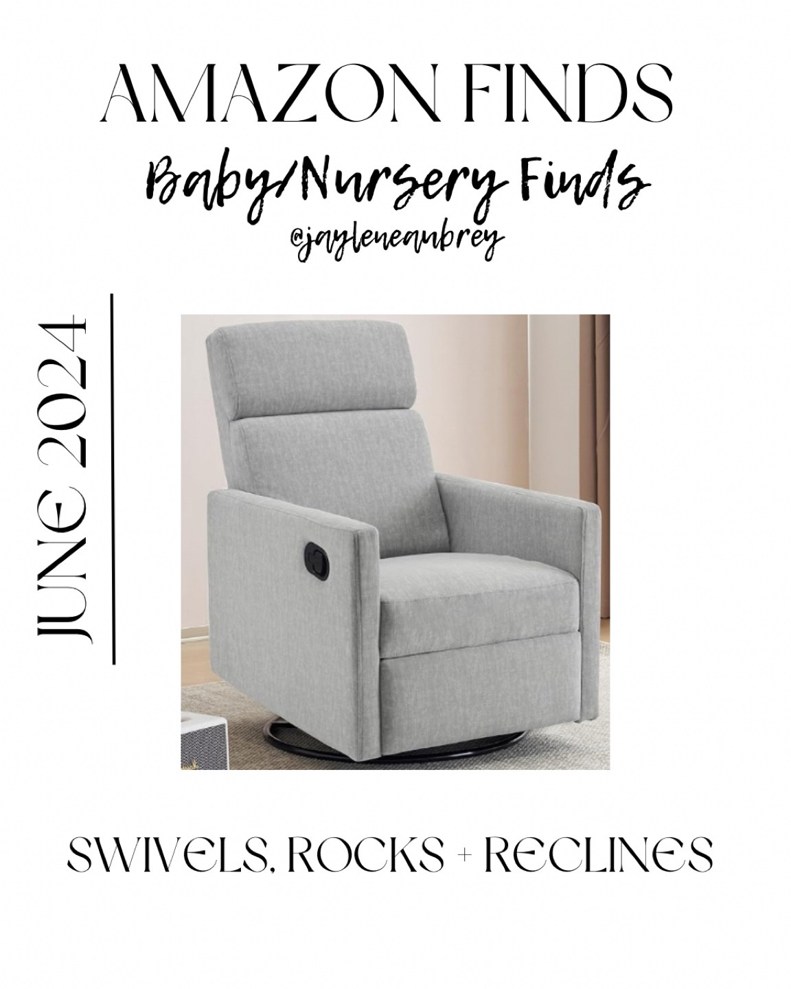 the best nursery chair!!! i’m already in love and use it daily before baby boy is even here!! highly recommend even if you aren’t using it for a nursery. we currently have it in the bedroom and love. 

#LTKHome #LTKSummerSales #LTKSaleAlert