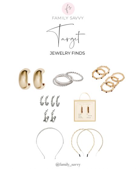 Target Jewelry 🤩
 
Found some great everyday jewelry!! 


#LTKfindsunder50