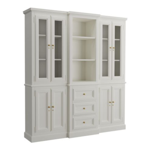 Casa Florentina Piave Breakfront Cabinet Custom Storage Dining Furniture | Ballard Designs, Inc.