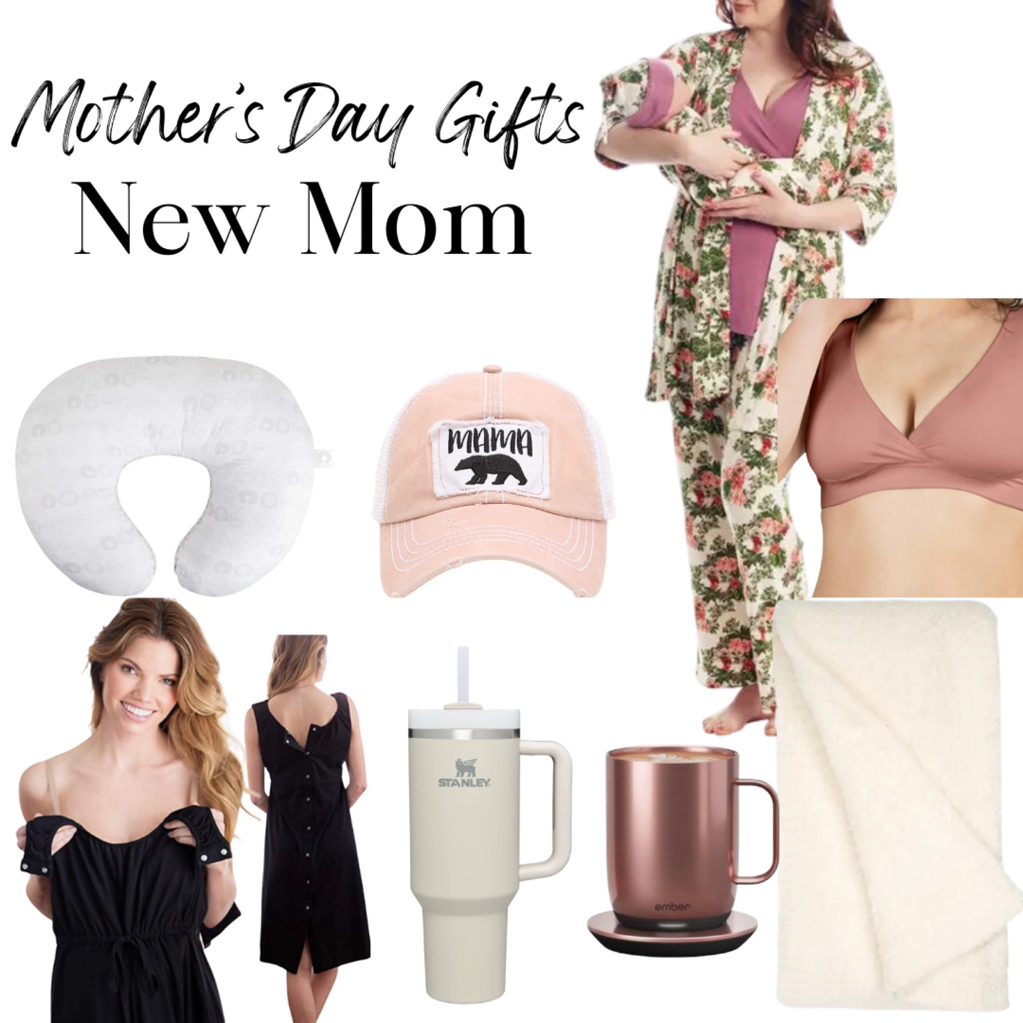 Mother’s Day Gift Ideas for New Moms or gifts for any pregnant or postpartum mom. I love the matching mom and me sleepwear that is nursing accessible. It’s also so important to stay hydrated so a nice tumbler is always a good gift!

#LTKGiftGuide #LTKbaby #LTKbump