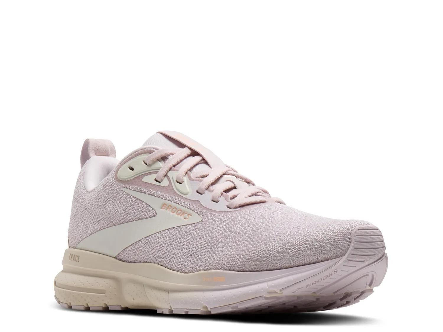 Brooks Trace 4 Running Shoe | Women's | Light Pink | Size 6.5 | Sneakers | DSW