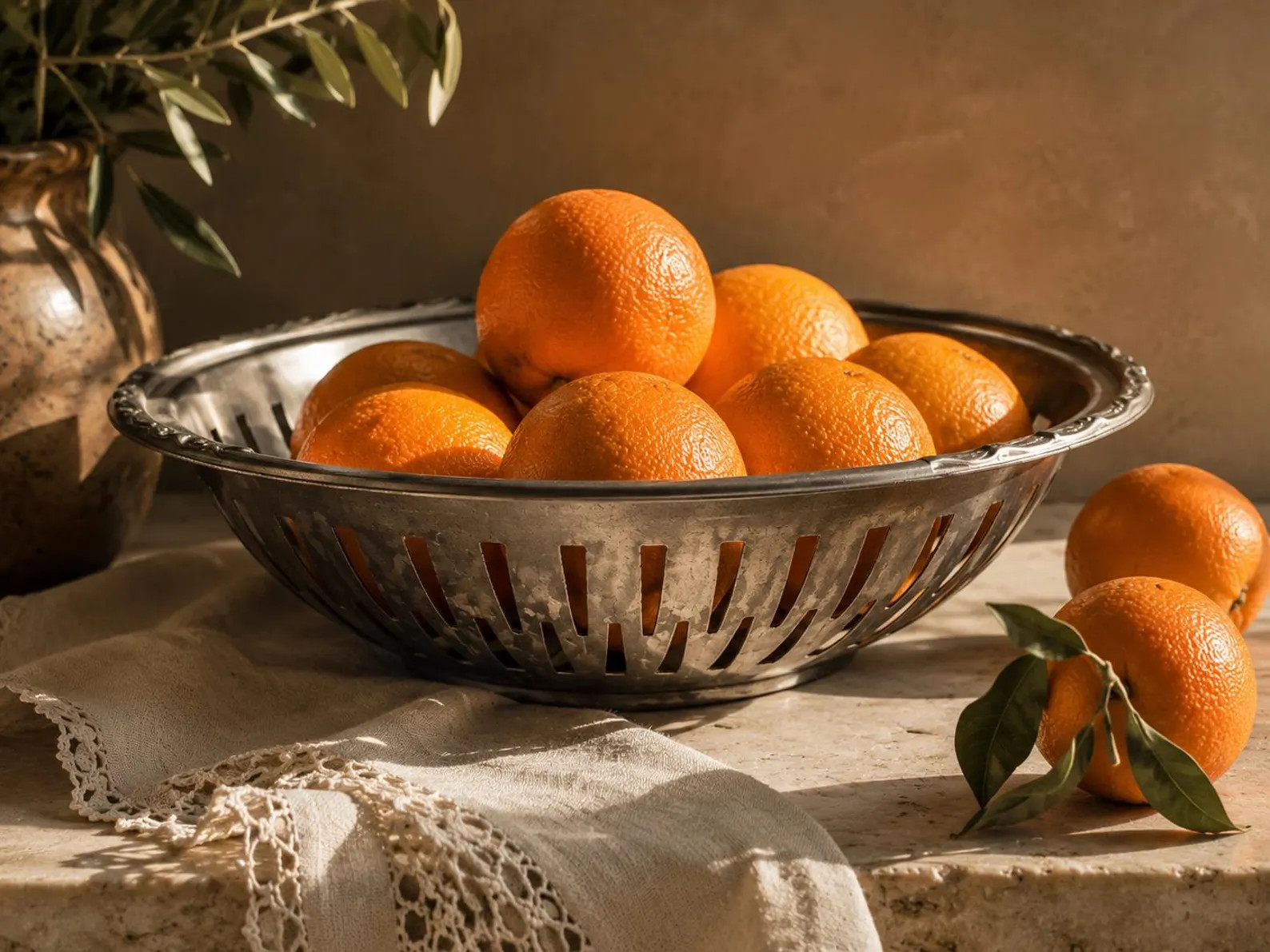 Vintage Italian Fruit Bowl – Mid Century Metal Centerpiece Basket, Farmhouse Kitchen Decor, Rus... | Etsy (Global)