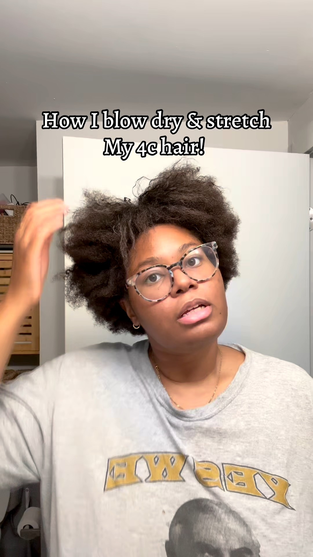 How I blow dry and stretch ny 4c hair 

#LTKBeauty #LTKFindsUnder50